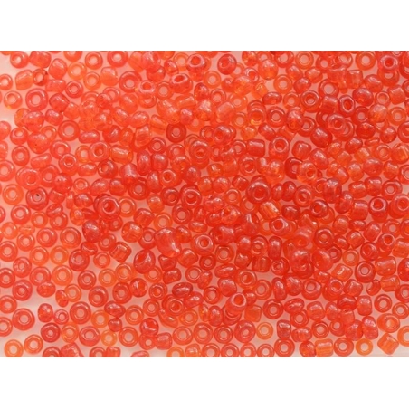 Acheter Tube de 350 perles transparentes - rouge tomate - 0,99 € en ligne sur La Petite Epicerie - Loisirs créatifs