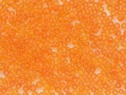Acheter Tube de 350 perles transparentes - orange foncé - 0,99 € en ligne sur La Petite Epicerie - Loisirs créatifs