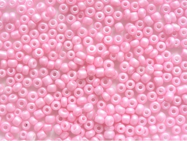 Acheter Tube de 350 perles de rocailles opaques nacrées - rose - 0,99 € en ligne sur La Petite Epicerie - Loisirs créatifs