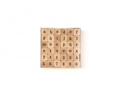 Acheter 36 Tampons Alphabet lettres minuscules et chiffres - 10,90 € en ligne sur La Petite Epicerie - Loisirs créatifs