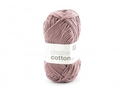 Acheter Coton à tricoter "Creative Cotton" - vieux rose 12 - 2,79 € en ligne sur La Petite Epicerie - Loisirs créatifs