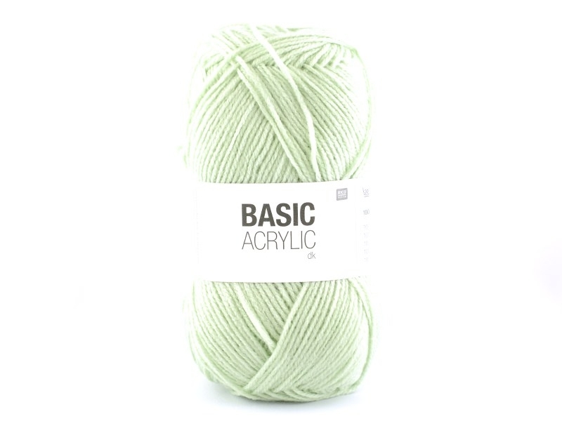 Acheter Laine à tricoter "Basic Acrylic" - menthe - 3,30 € en ligne sur La Petite Epicerie - Loisirs créatifs