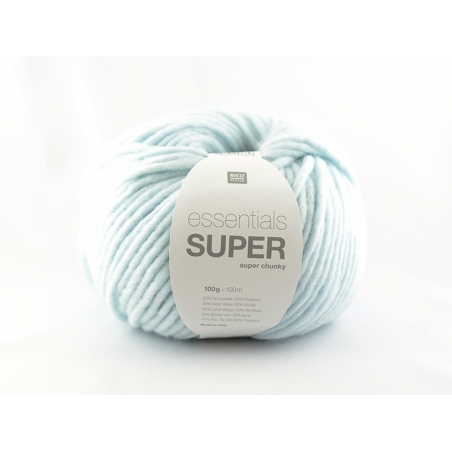 Acheter Laine à tricoter "Essentials Super" - bleu clair - 10,60 € en ligne sur La Petite Epicerie - Loisirs créatifs