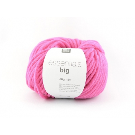Acheter Laine à tricoter "Essentials big" - fuchsia - 5,49 € en ligne sur La Petite Epicerie - Loisirs créatifs