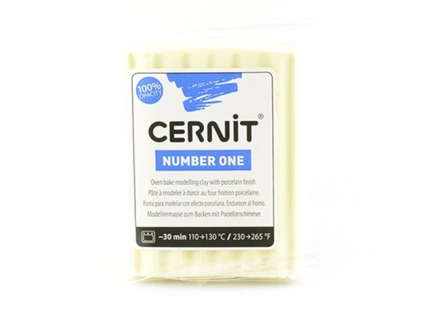 Acheter Pâte CERNIT Basic Number One - vanille - 1,89 € en ligne sur La Petite Epicerie - Loisirs créatifs