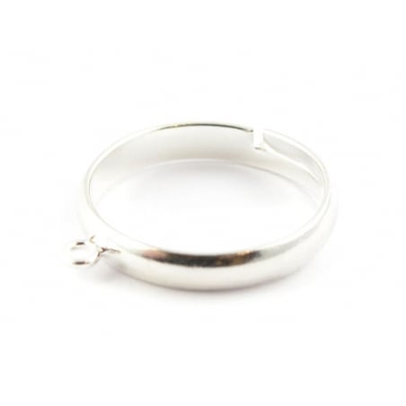 Acheter Bague avec anneau - couleur argenté clair - 0,49 € en ligne sur La Petite Epicerie - Loisirs créatifs