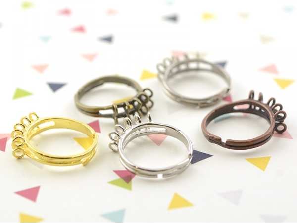Acheter Bague 10 anneaux - couleur cuivre - 2,29 € en ligne sur La Petite Epicerie - Loisirs créatifs