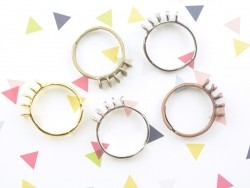 Acheter Bague 10 anneaux - couleur argent - 2,29 € en ligne sur La Petite Epicerie - Loisirs créatifs