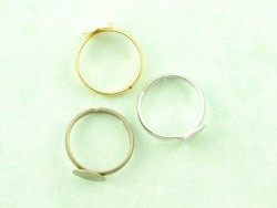 Acheter Support de bague ENFANT - couleur bronze - 0,79 € en ligne sur La Petite Epicerie - Loisirs créatifs