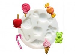 Acheter Mini moule en silicone bonbons - 5,10 € en ligne sur La Petite Epicerie - Loisirs créatifs
