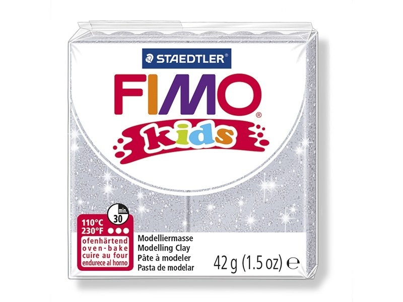 Acheter Pâte Fimo gris pailleté 812 Kids - 1,99 € en ligne sur La Petite Epicerie - Loisirs créatifs