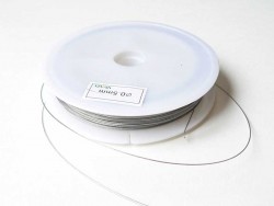 Acheter 40 m de fil cablé 0,5mm argent foncé - 9,99 € en ligne sur La Petite Epicerie - Loisirs créatifs