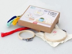 Acheter KIT MKMI - Mes tambours à broder - DIY - 18,99 € en ligne sur La Petite Epicerie - Loisirs créatifs
