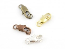Acheter 1 mousqueton long - 18 mm - couleur argent clair - 0,59 € en ligne sur La Petite Epicerie - Loisirs créatifs