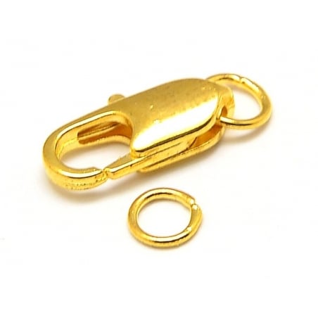 Acheter 1 mousqueton long - 18 mm - couleur doré - 0,59 € en ligne sur La Petite Epicerie - Loisirs créatifs