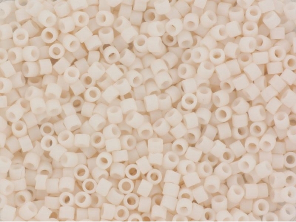 Miyuki delicas 11/0 - blanc rosé 1510 - 1 Miyuki delicas 11/0 - blanc rosé 1510 - 1