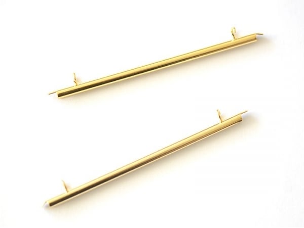 Acheter Embout pour tissage de perles doré - 60 mm - 2,85 € en ligne sur La Petite Epicerie - Loisirs créatifs