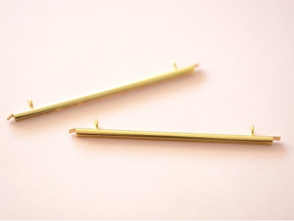 Acheter Embout pour tissage de perles doré - 60 mm - 2,85 € en ligne sur La Petite Epicerie - Loisirs créatifs