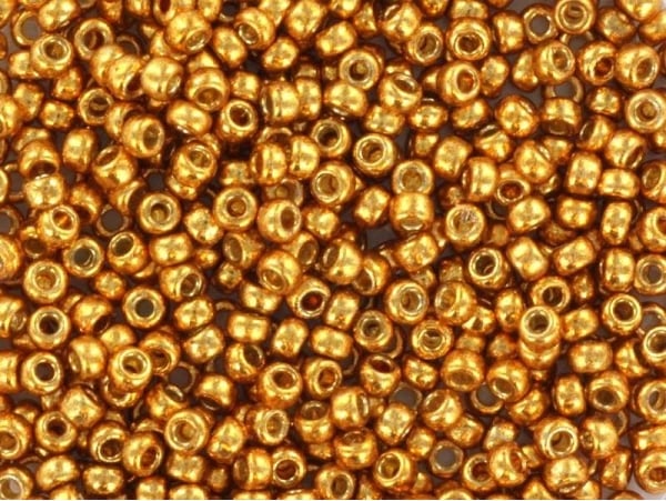 Acheter Rocailles Miyuki 11/0 - Duracoat galvanized yellow gold 11-4203 - 3,99 € en ligne sur La Petite Epicerie - Loisirs cr...