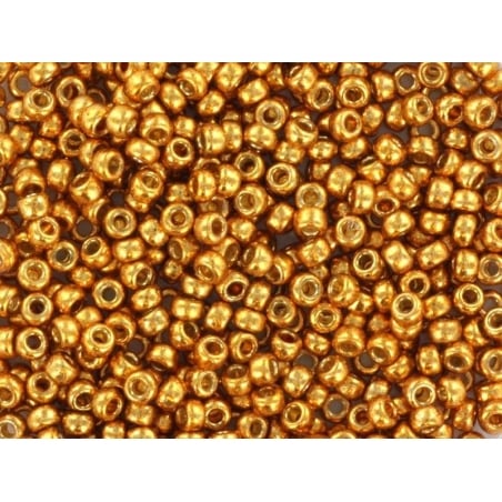 Acheter Rocailles Miyuki 11/0 - Duracoat galvanized yellow gold 11-4203 - 3,99 € en ligne sur La Petite Epicerie - Loisirs cr...
