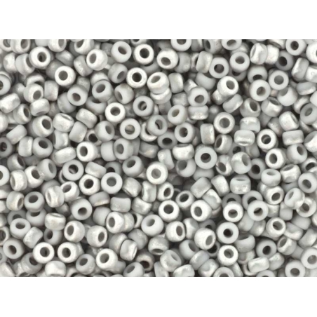 Acheter Rocailles Miyuki 11/0 - gris bicolore mat 4558 - 2,49 € en ligne sur La Petite Epicerie - Loisirs créatifs