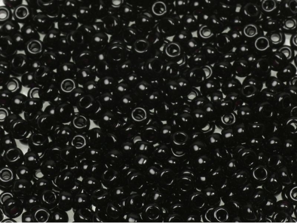 Acheter Rocailles Miyuki 11/0 - Noir opaque 401 - 0,99 € en ligne sur La Petite Epicerie - Loisirs créatifs