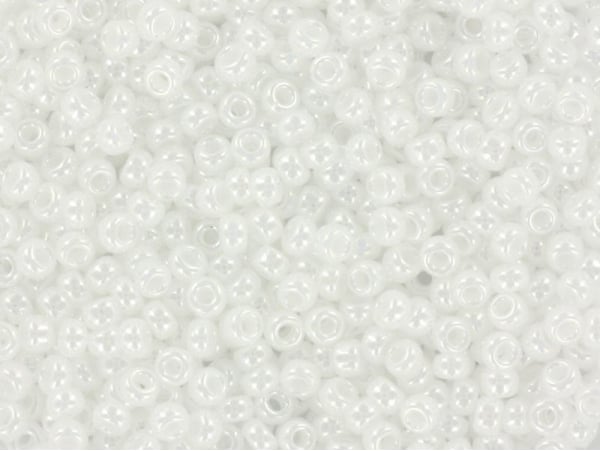 Acheter Rocailles Miyuki 11/0 - blanc brillant 528 - 1,19 € en ligne sur La Petite Epicerie - Loisirs créatifs