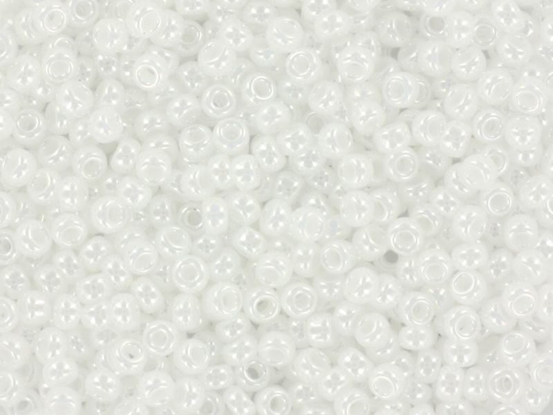 Acheter Rocailles Miyuki 11/0 - blanc brillant 528 - 1,19 € en ligne sur La Petite Epicerie - Loisirs créatifs