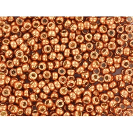 Acheter Rocailles Miyuki 11/0 - orange rouille métallique 4206 - 1,79 € en ligne sur La Petite Epicerie - Loisirs créatifs