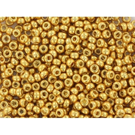 Acheter Rocailles Miyuki 15/0 - doré 4202 - 1,79 € en ligne sur La Petite Epicerie - Loisirs créatifs