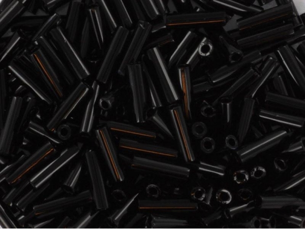 Acheter Miyuki Bugles 6mm - noir opaque 401 - 1,19 € en ligne sur La Petite Epicerie - Loisirs créatifs