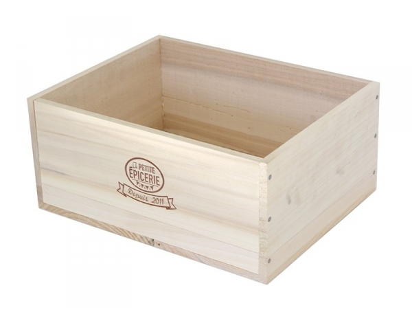 Acheter Grande caissette en bois La Petite Epicerie - 14,90 € en ligne sur La Petite Epicerie - Loisirs créatifs Acheter Grande caissette en bois La Petite Epicerie - 14,90 € en ligne sur La Petite Epicerie - Loisirs créatifs
