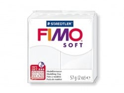 Acheter Pâte Fimo Soft Blanc 0 - 1,99 € en ligne sur La Petite Epicerie - Loisirs créatifs