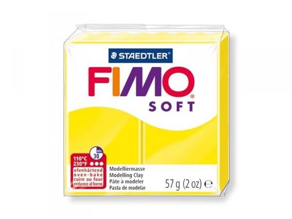Acheter Pâte Fimo Soft jaune Citron 10 - 1,99 € en ligne sur La Petite Epicerie - Loisirs créatifs