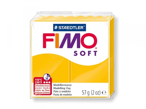 Fimo Soft - sunflower yellow no. 16 Fimo Soft - sunflower yellow no. 16