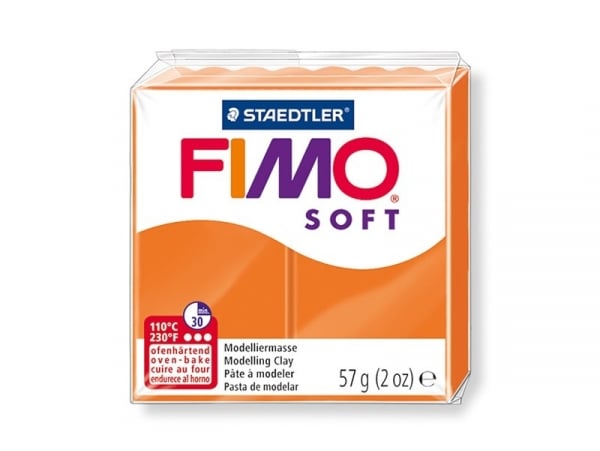 Acheter Pâte Fimo Soft Mandarine 42 - 2,19 € en ligne sur La Petite Epicerie - Loisirs créatifs