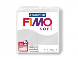 Acheter Pâte Fimo Soft Gris dauphin 80 - 2,19 € en ligne sur La Petite Epicerie - Loisirs créatifs