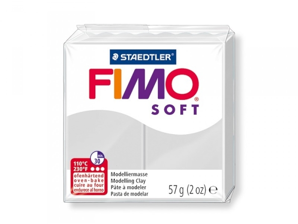 Fimo Soft - dolphin grey no.80 Fimo Soft - dolphin grey no.80