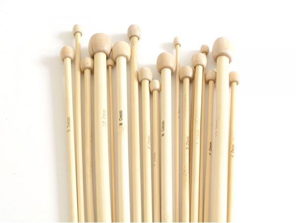 Acheter Aiguilles à tricoter en bambou - 5,5 mm - 7,20 € en ligne sur La Petite Epicerie - Loisirs créatifs