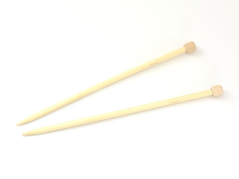 Acheter Aiguilles à tricoter en bambou - 10 mm - 7,20 € en ligne sur La Petite Epicerie - Loisirs créatifs