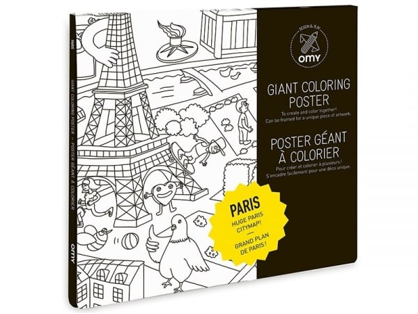 Acheter Poster géant en papier à colorier - PARIS - 9,90 € en ligne sur La Petite Epicerie - Loisirs créatifs