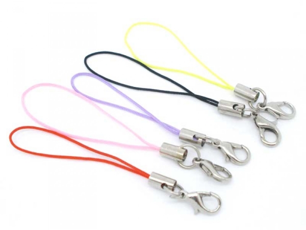 5 keyring straps - random colours 5 keyring straps - random colours
