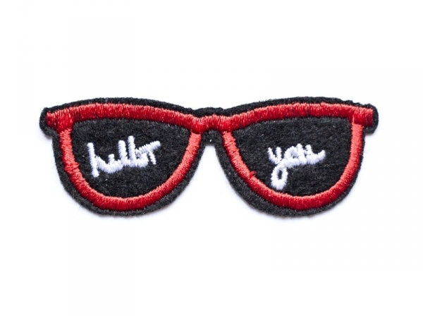 Acheter Ecusson thermocollant lunettes hello you - 2,49 € en ligne sur La Petite Epicerie - Loisirs créatifs