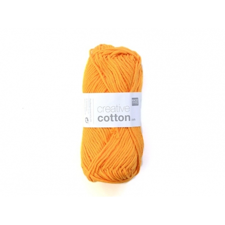 Acheter Laine " Creative cotton Aran" - orange mandarine 76 - 2,79 € en ligne sur La Petite Epicerie - Loisirs créatifs