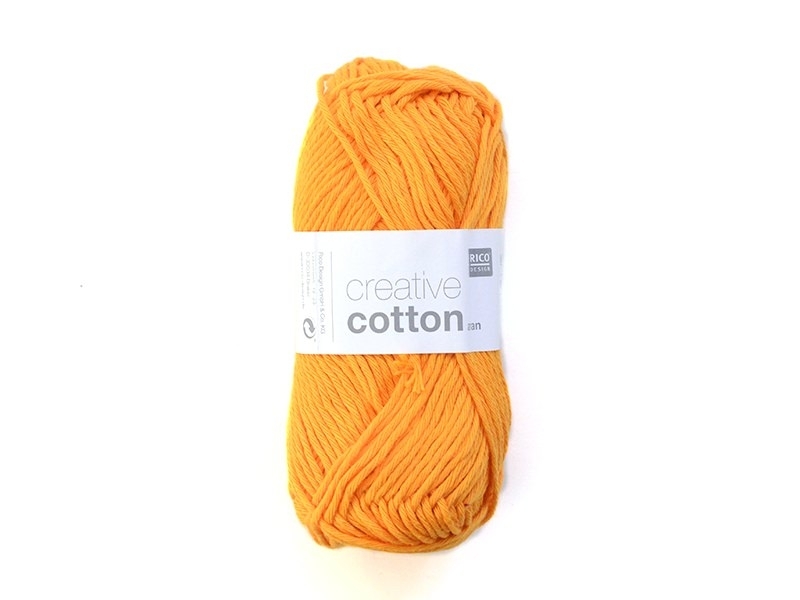 Acheter Laine " Creative cotton Aran" - orange mandarine 76 - 2,79 € en ligne sur La Petite Epicerie - Loisirs créatifs
