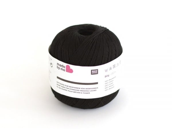 Acheter Fil de coton pour métier à tisser - noir - 2,90 € en ligne sur La Petite Epicerie - Loisirs créatifs