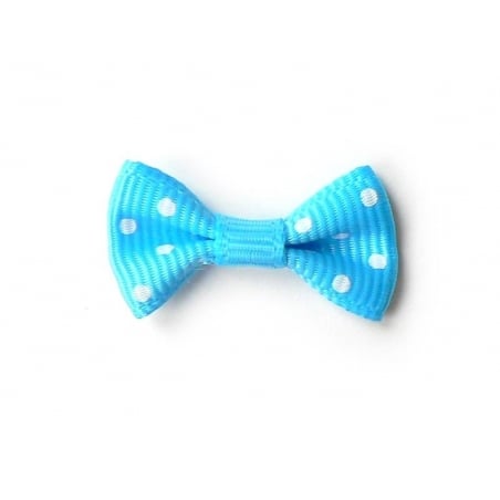 Acheter Noeud bleu à pois - 3 cm - 0,39 € en ligne sur La Petite Epicerie - Loisirs créatifs