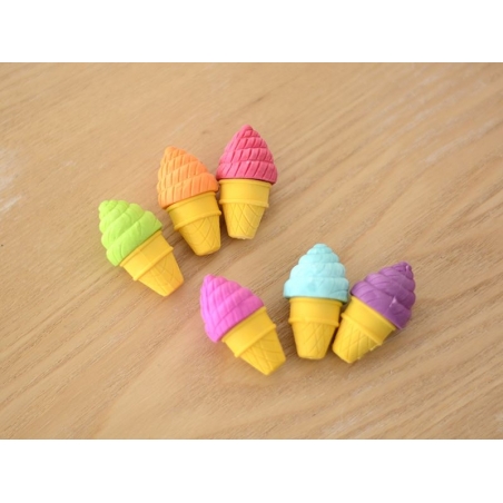 Acheter 6 gommes glaces - 4,99 € en ligne sur La Petite Epicerie - Loisirs créatifs