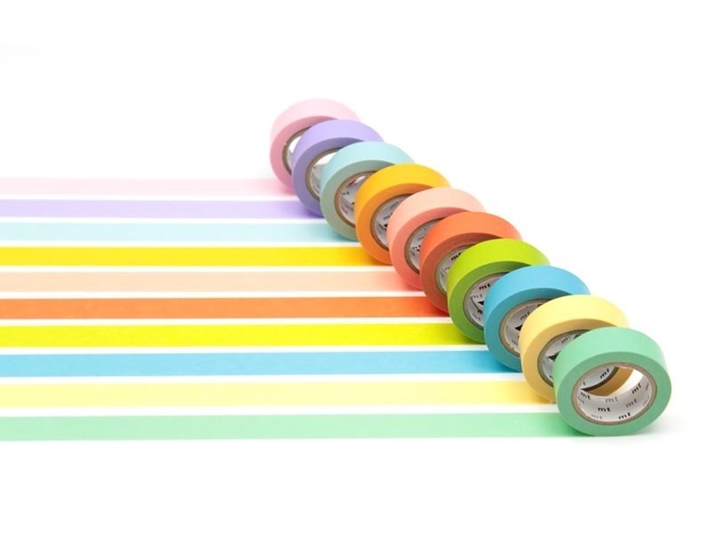 Acheter Lot de 10 masking tapes - couleurs claires - 20,90 € en ligne sur La Petite Epicerie - Loisirs créatifs