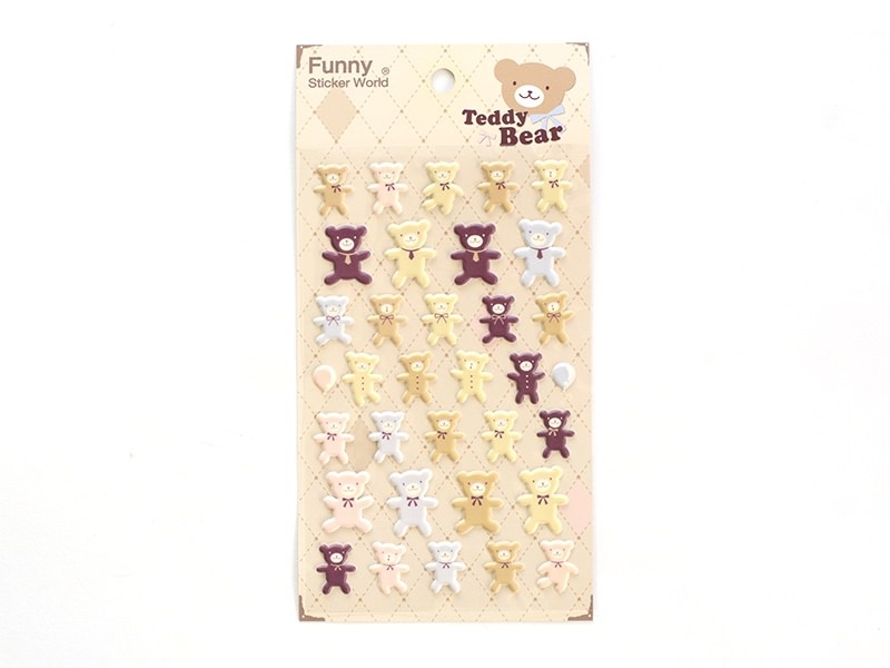 Acheter Stickers fantaisies - teddy bear - 2,95 € en ligne sur La Petite Epicerie - Loisirs créatifs